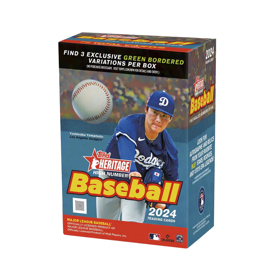2024 Topps Heritage High Number Baseball Blaster Box