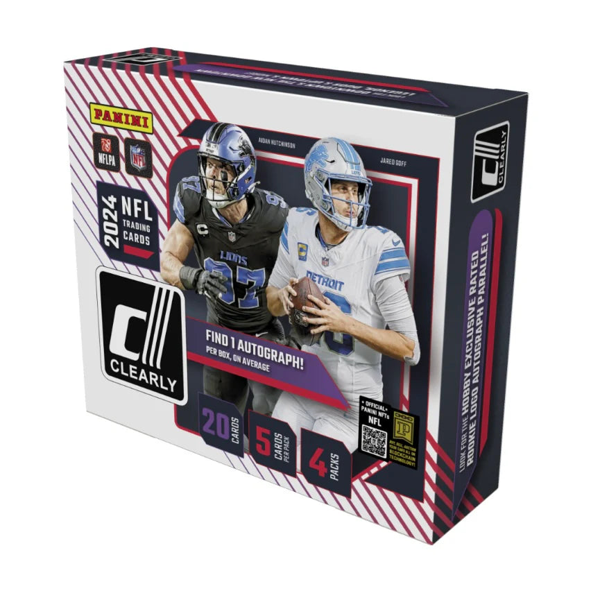 2024 Panini Clearly Donruss Football Hobby Box