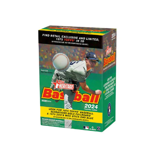 2024 Topps Heritage Baseball Blaster Box