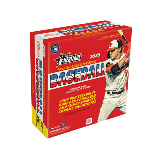 2025 Topps Heritage Baseball Mega Box