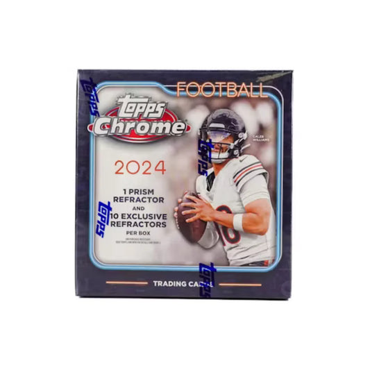 2024 Topps Chrome Football Mega Box