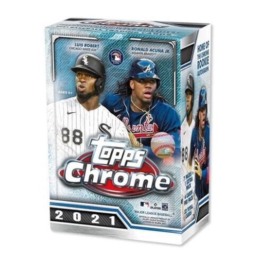 2021 Topps Chrome Baseball Blaster Box