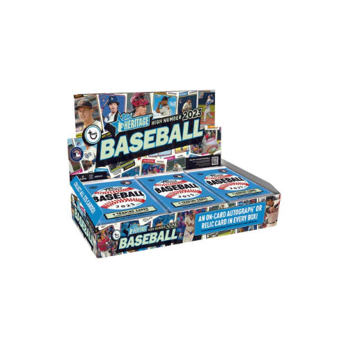 2023 Topps Heritage High Number Baseball Hobby Box
