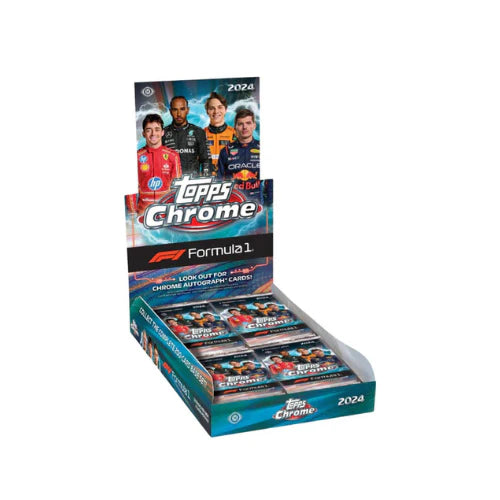 2024 Topps Chrome Formula 1 Racing Hobby Box F1