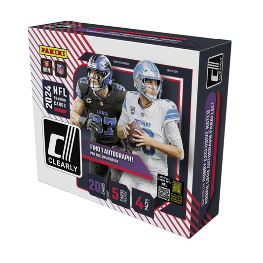 2024 Panini Clearly Donruss Football Hobby Box