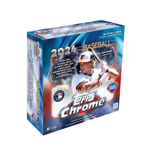 2024 Topps Chrome Update Series Baseball Mega Box