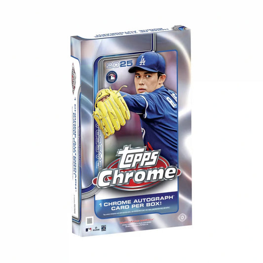 2025 Topps Chrome Baseball Hobby Box