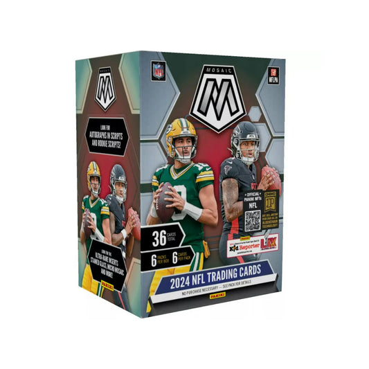 2024 Mosaic Football Hobby Blaster Box Red Parallels
